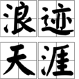 浪迹天涯(汉语成语)