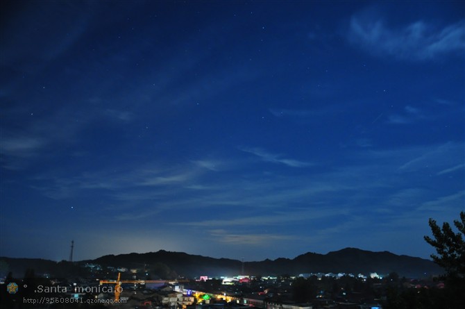 独山夜景 独山夜景