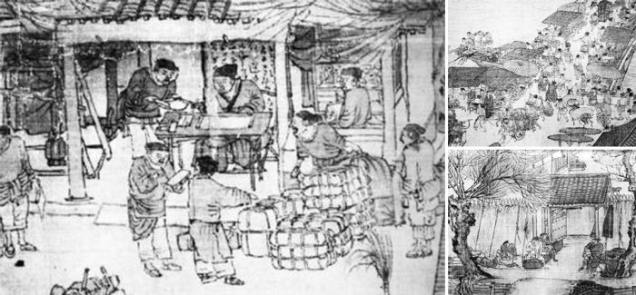 《清明上河图》上因税款发生争执 《清明上河图》上因税款发生争执
