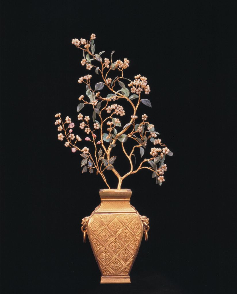 清金瓶珍珠花树景