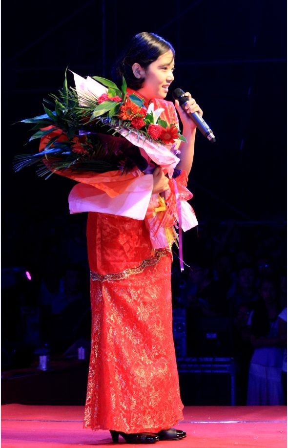 冰倩获奖照 冰倩获奖照
