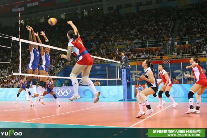 2008年北京奥运会扣球瞬间 2008年北京奥运会扣球瞬间
