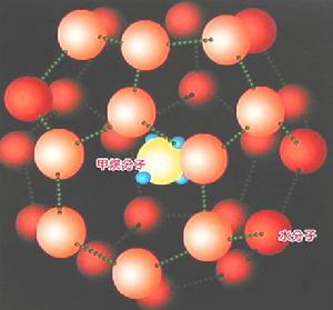 可燃冰分子组成 可燃冰分子组成