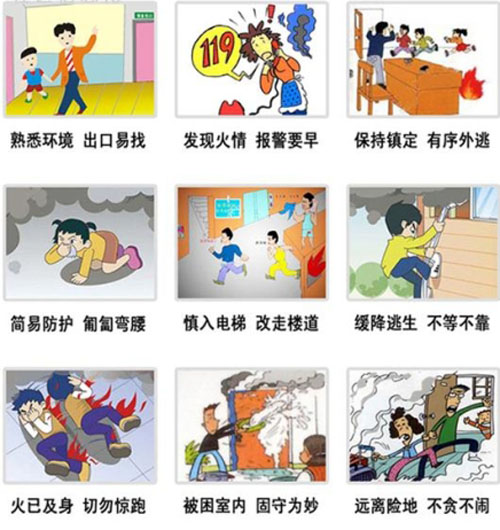 火灾逃生 火灾逃生