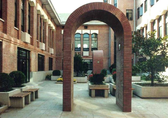 清华大学图书馆天井 清华大学图书馆天井