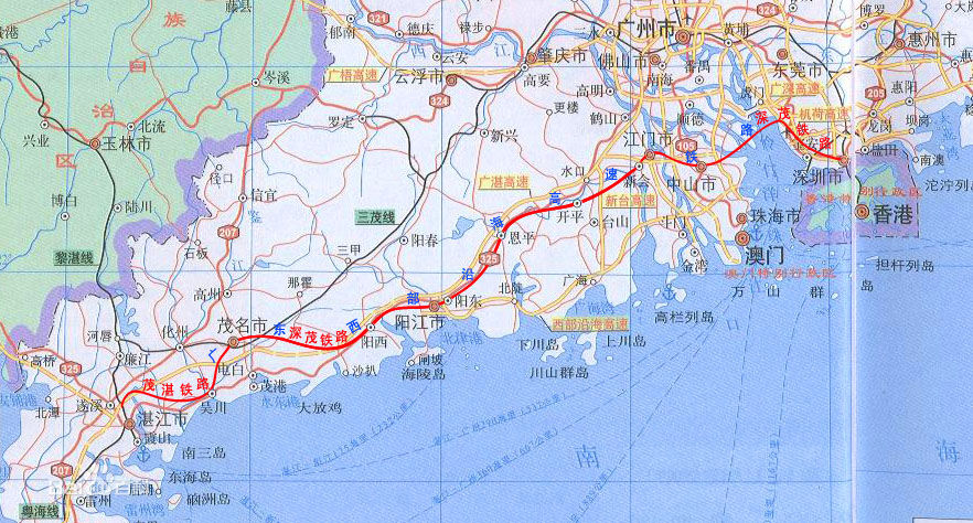 深茂铁路 深茂铁路