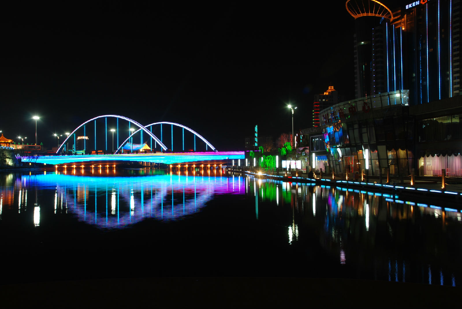 潍坊夜景 潍坊夜景
