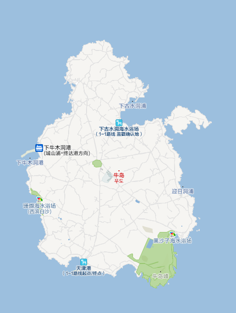 牛岛地图 牛岛地图