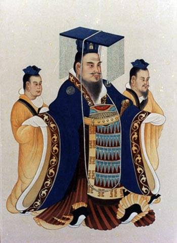 汉武帝画像 汉武帝画像