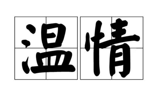 温情(汉字辞彙) 温情(汉字辞彙)