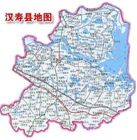 汉寿县地图 汉寿县地图