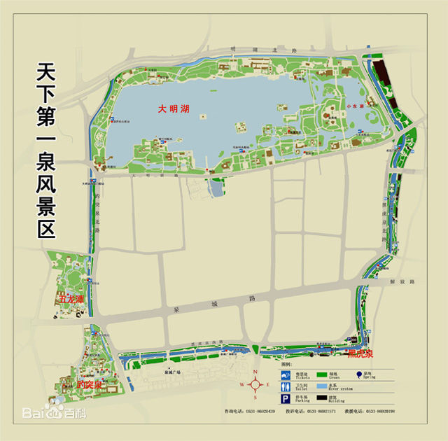 景区导游图 景区导游图