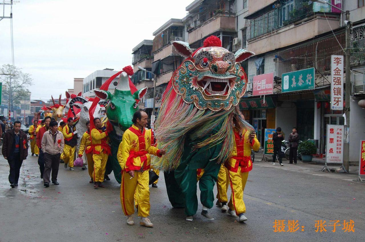 广东陆丰市“八兽”中的金猊 广东陆丰市“八兽”中的金猊