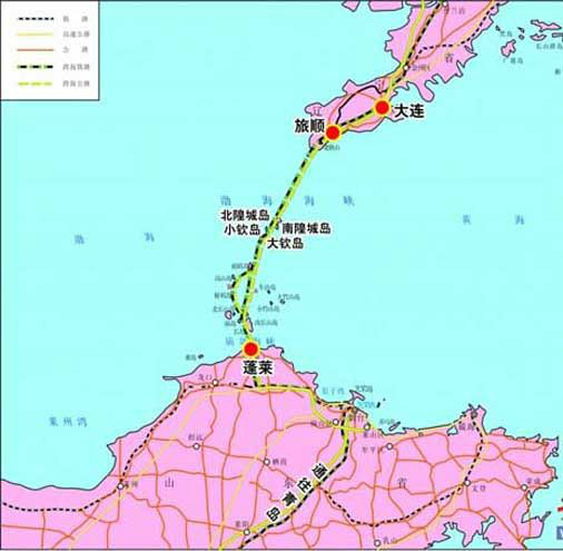 渤海海底高铁 渤海海底高铁