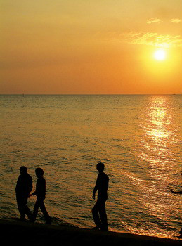 营口美景-夕阳入海 营口美景-夕阳入海