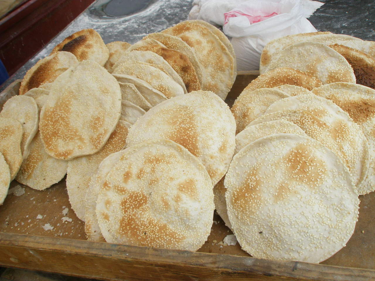 烧饼(中国传统麵食) 烧饼(中国传统麵食)