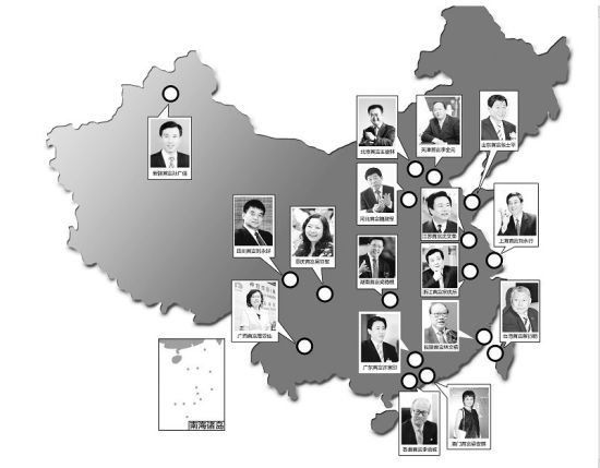 中国34省市区首富报告 中国34省市区首富报告