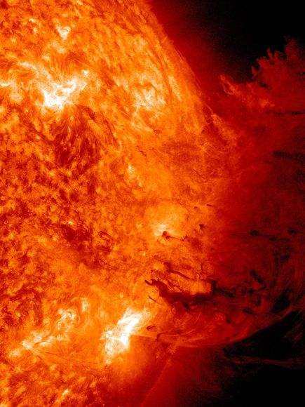 太阳耀斑爆发 太阳耀斑爆发
