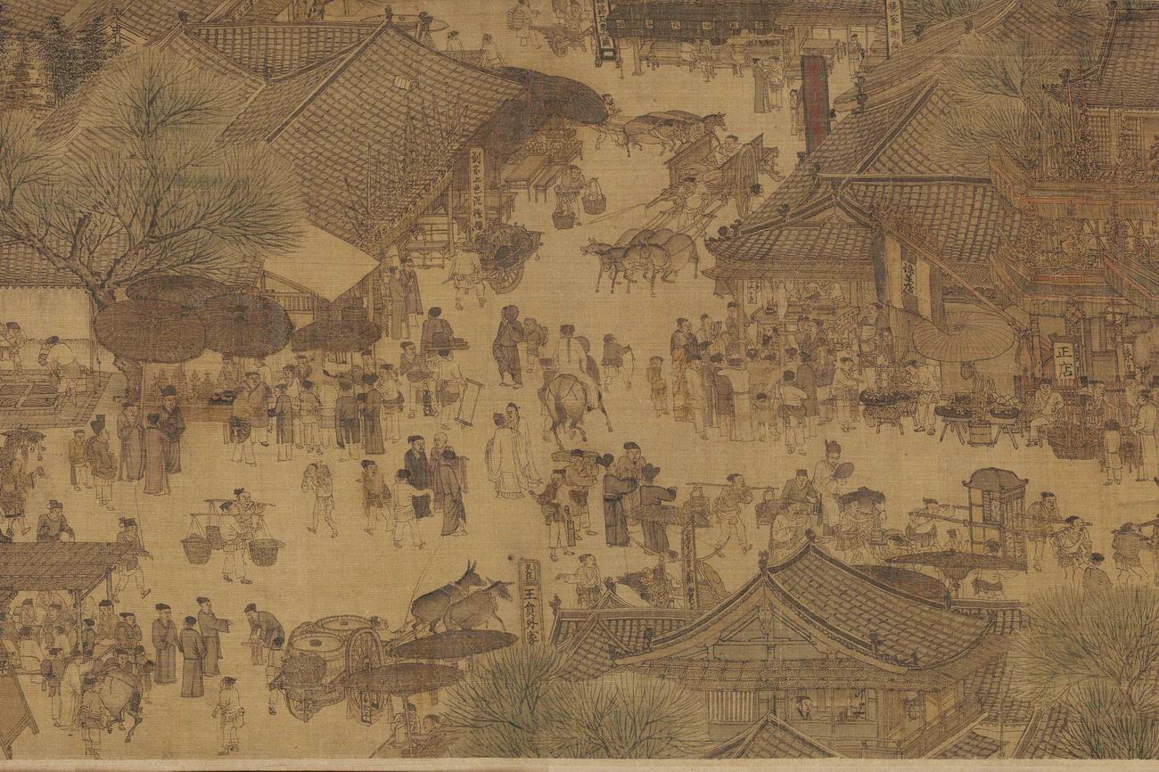 清明上河图 局部 清明上河图 局部