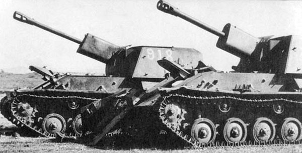 与苏军协同作战的的su-76 与苏军协同作战的的su-76