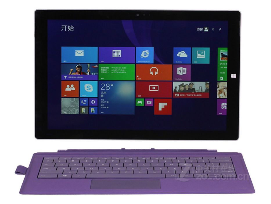 微软Surface Pro 3(i3/64GB/专业版) 微软Surface Pro 3(i3/64GB/专业版)