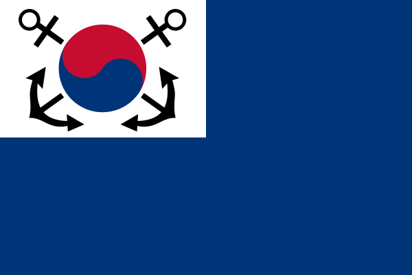 韩国海军军旗 韩国海军军旗