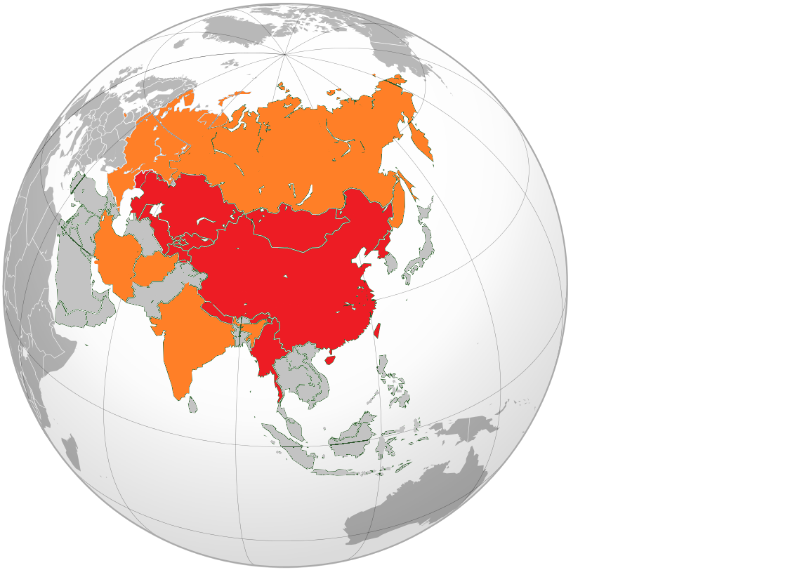 “战略防御联盟”成员国布局图 “战略防御联盟”成员国布局图