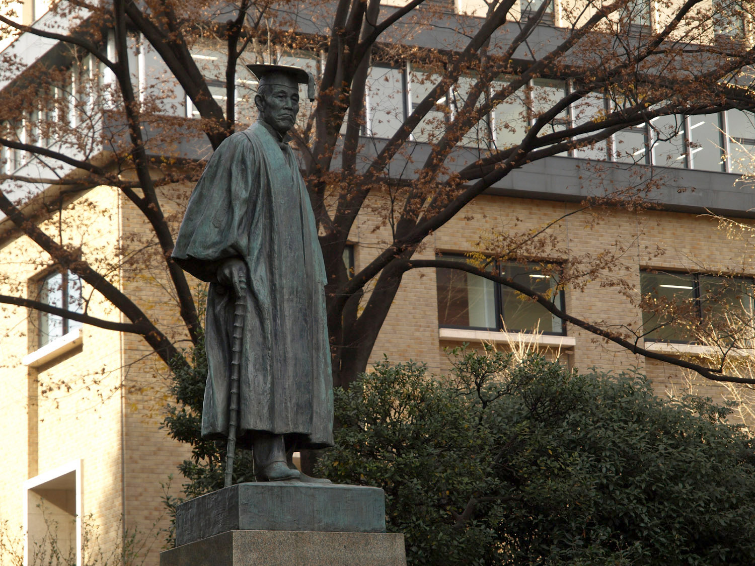 大隈重信像 大隈重信像