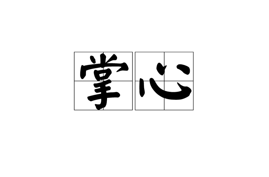 掌心(汉语辞彙) 掌心(汉语辞彙)