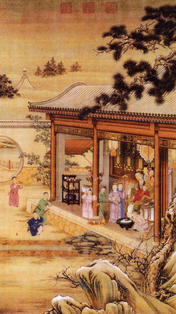 乾隆行乐图(1) 乾隆行乐图(1)