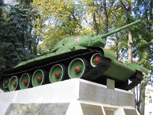 T-34坦克纪念碑 T-34坦克纪念碑