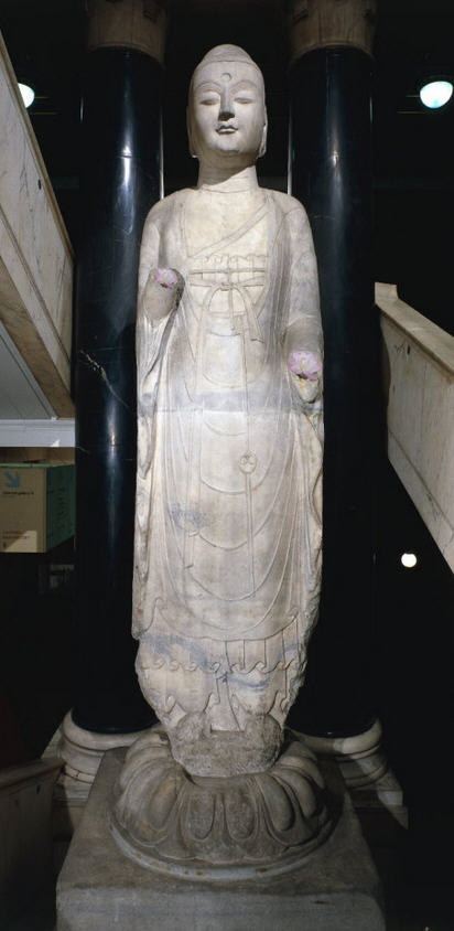 河北崇光寺阿弥陀佛大理石像 河北崇光寺阿弥陀佛大理石像