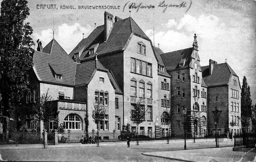 1901年 Baugewerkschule Erfurt 1901年 Baugewerkschule Erfurt