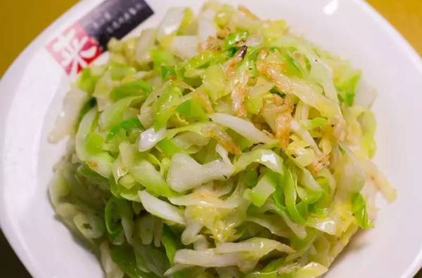 虾皮捲心菜 虾皮捲心菜