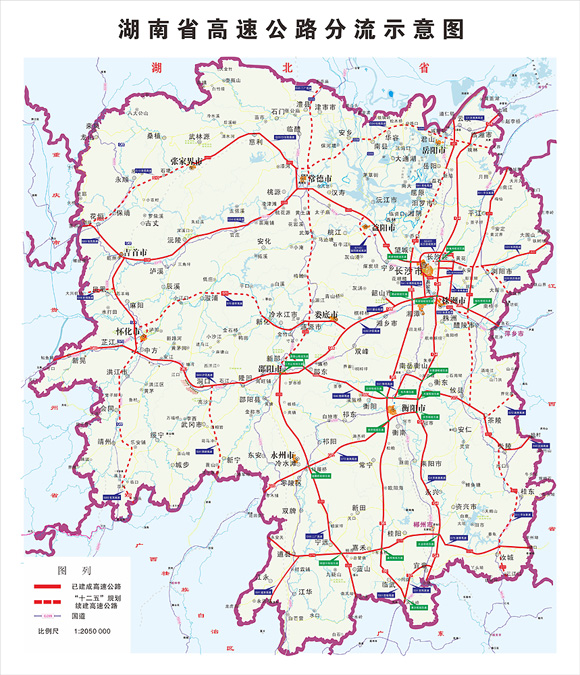 高速分布图 高速分布图