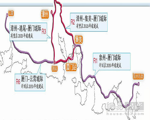 厦漳泉城际轨道R3线 厦漳泉城际轨道R3线