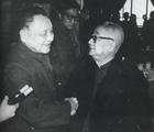 与邓小平握手 与邓小平握手