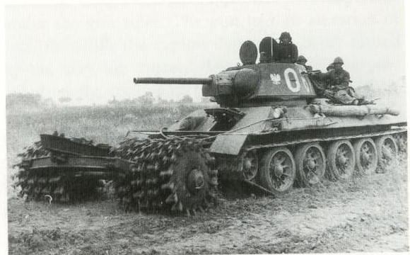 PT-34扫雷坦克 PT-34扫雷坦克