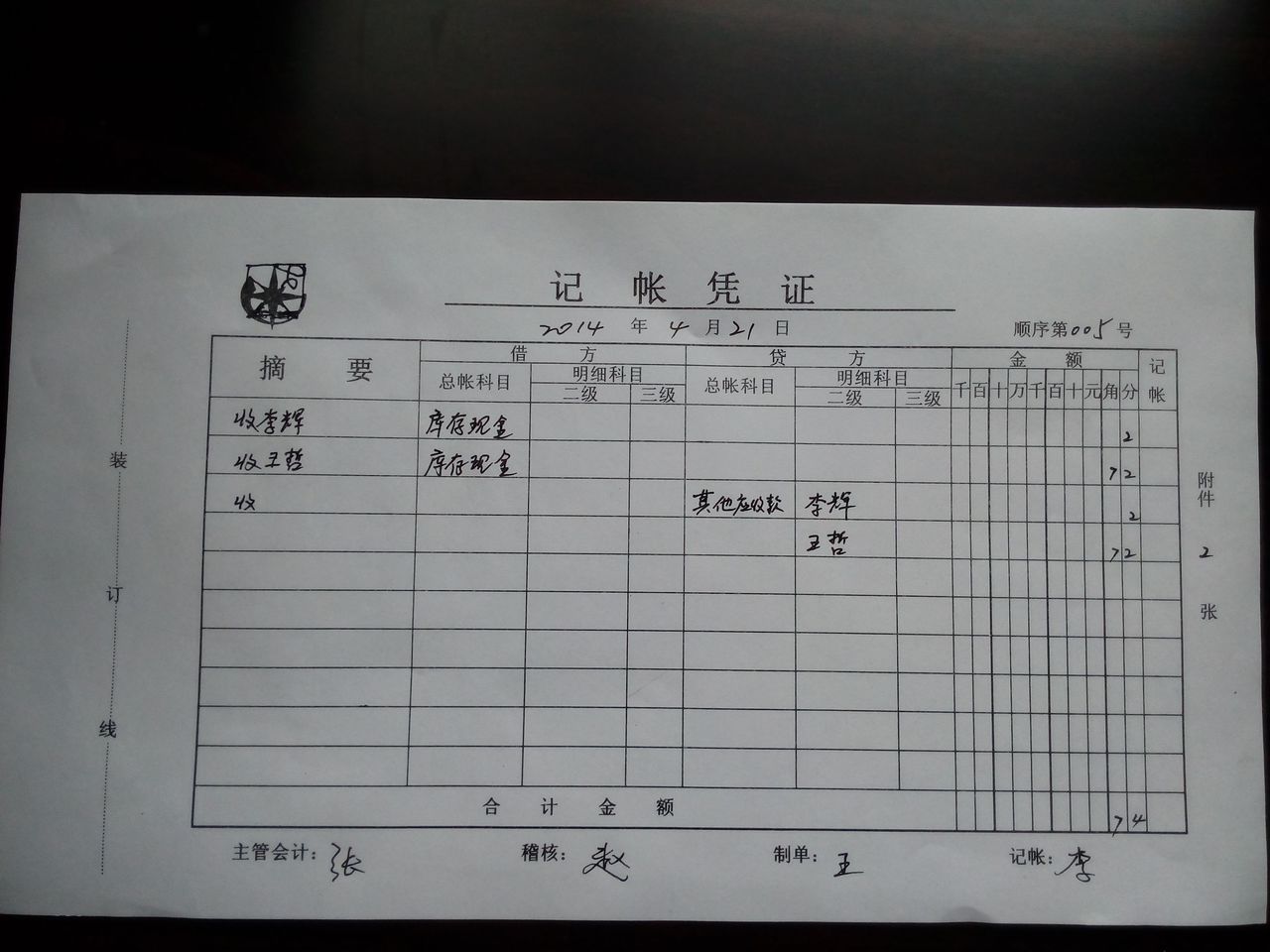 会计凭证 会计凭证