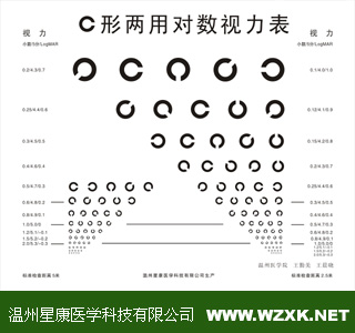 C字视力表 C字视力表