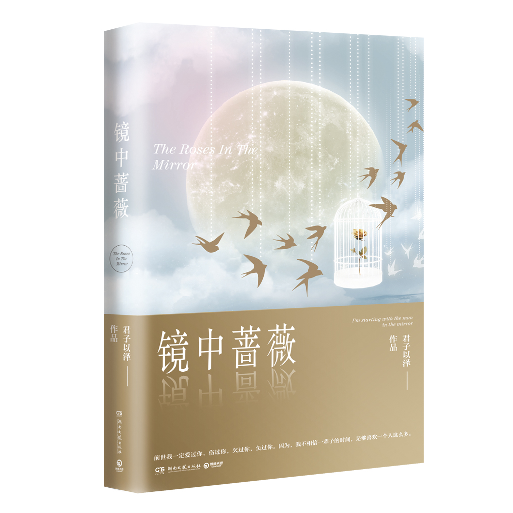 《镜中蔷薇》简体版封面 《镜中蔷薇》简体版封面