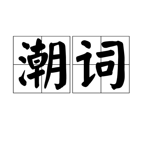 潮词 潮词
