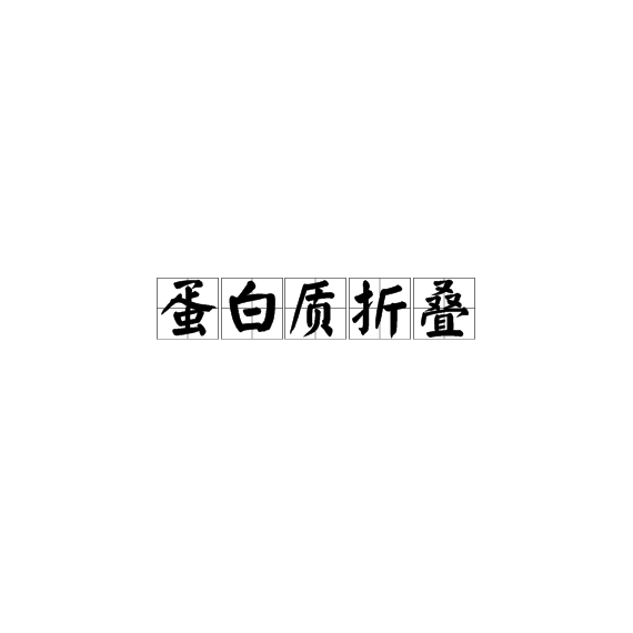 蛋白质摺叠 蛋白质摺叠
