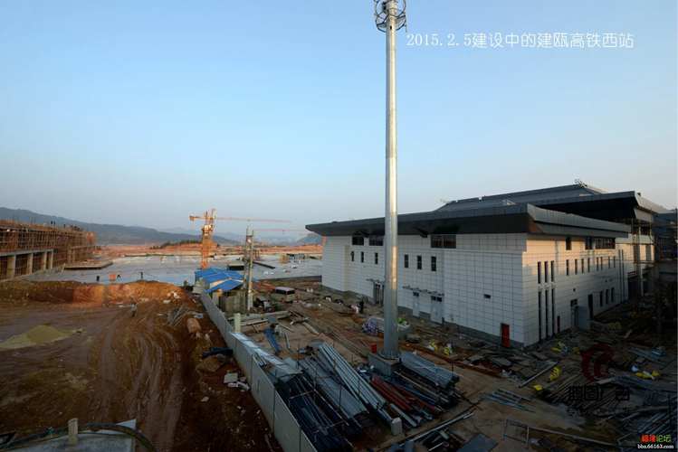 建瓯西站站房(侧面) 建瓯西站站房(侧面)
