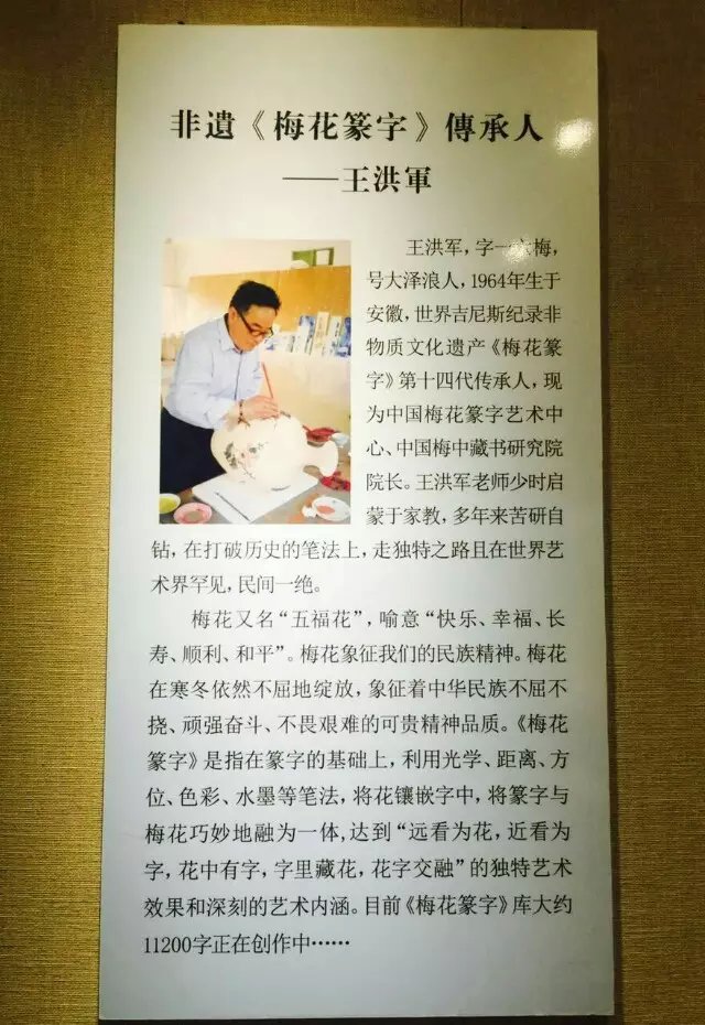 王洪军(梅花篆字大师) 王洪军(梅花篆字大师)