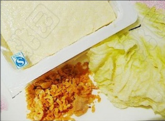 海米白菜豆腐汤 海米白菜豆腐汤