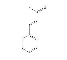 肉桂醛分子结构式 肉桂醛分子结构式
