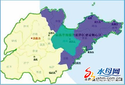 半岛蓝色经济区示意图 半岛蓝色经济区示意图