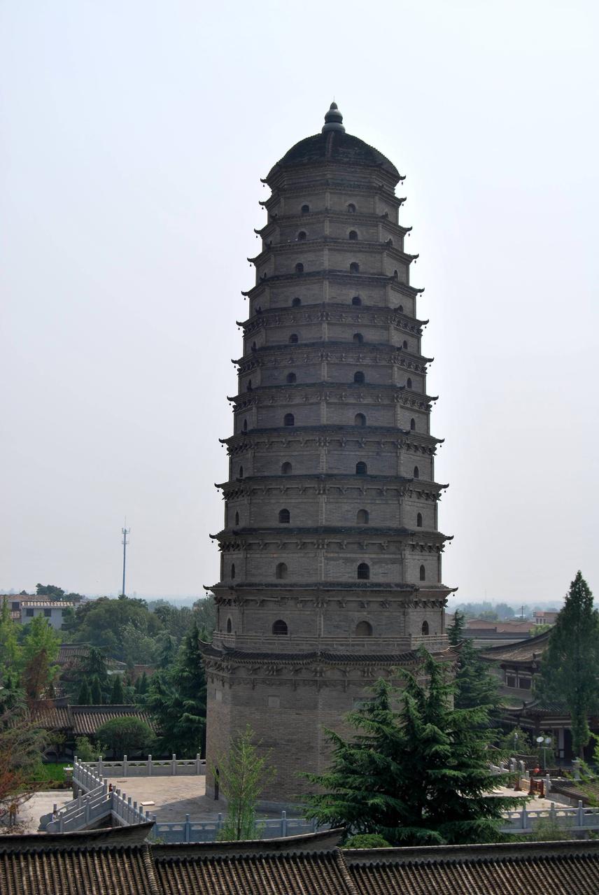 法门寺真身宝塔 法门寺真身宝塔
