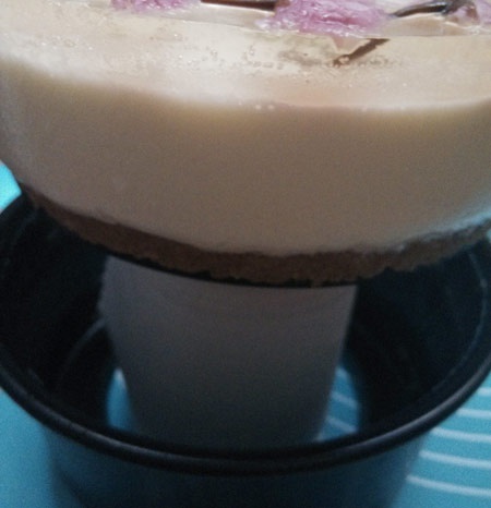 樱花冻优酪乳芝士蛋糕
